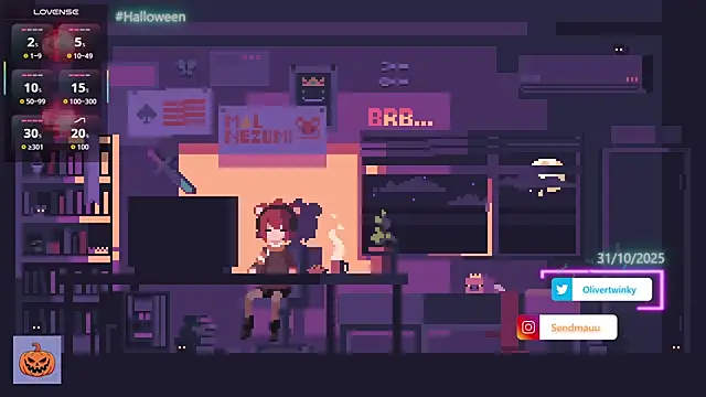 Snapshot of OliverTwinky chatting on 10-28-25, 04:53 OliverTwinky online show from 10-28-25, 04:53