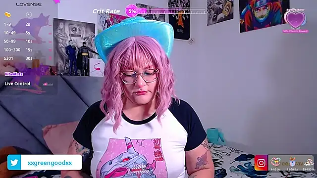 XxGreenGoodxX online show from 10-15-25, 07:47