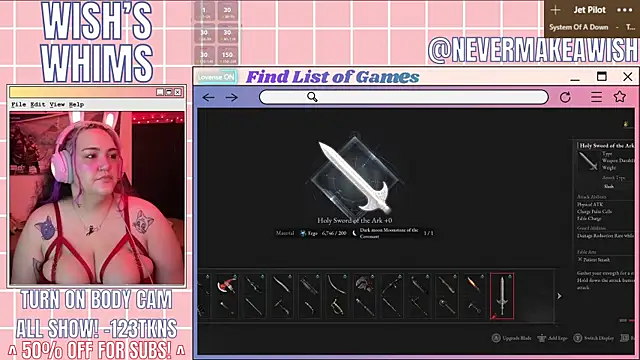 nevermakeawish online show from 05-15-26, 05:14