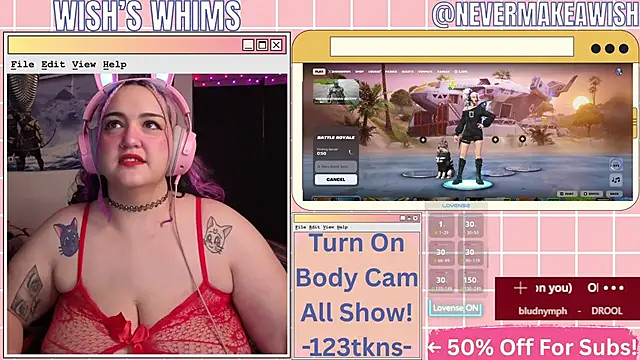 nevermakeawish online show from 05-23-26, 10:30
