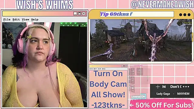 nevermakeawish online show from 07-08-26, 10:53