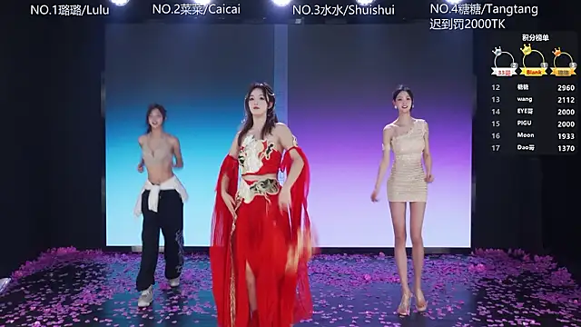 Snapshot of SK-001 chatting on 02-02-26, 01:10 SK-001 online show from 02-02-26, 01:10