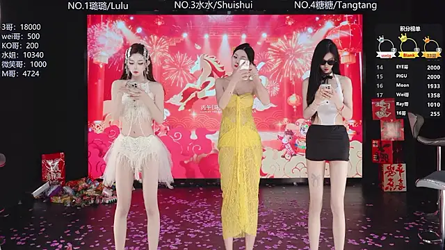 Snapshot of SK-001 chatting on 02-20-26, 01:33 SK-001 online show from 02-20-26, 01:33