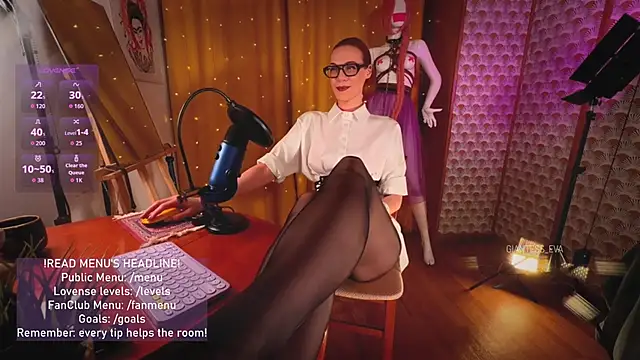 Giantess Eva online show from 05-15-26, 06:26