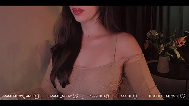 Snapshot of Mamiemeow chatting on 07-08-26, 01:59 Mamiemeow online show from 07-08-26, 01:59