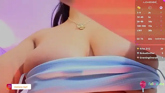Snapshot of MARIANA_TAY1 chatting on 07-05-26, 04:19 MARIANA TAY1 online show from 07-05-26, 04:19