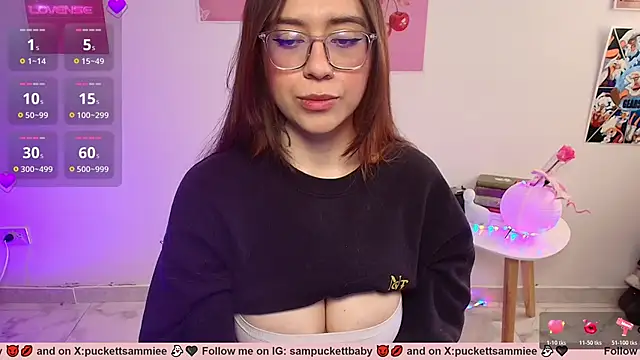 Snapshot of Sampuckettbaby chatting on 05-06-26, 03:28 Sampuckettbaby online show from 05-06-26, 03:28