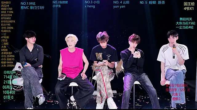 Snapshot of RJ-01 chatting on 04-10-26, 08:08 RJ-01 online show from 04-10-26, 08:08