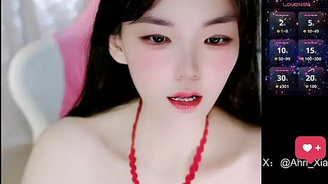 Snapshot of Ahrii_yan chatting on 06-19-26, 03:22 Ahrii yan online show from 06-19-26, 03:22
