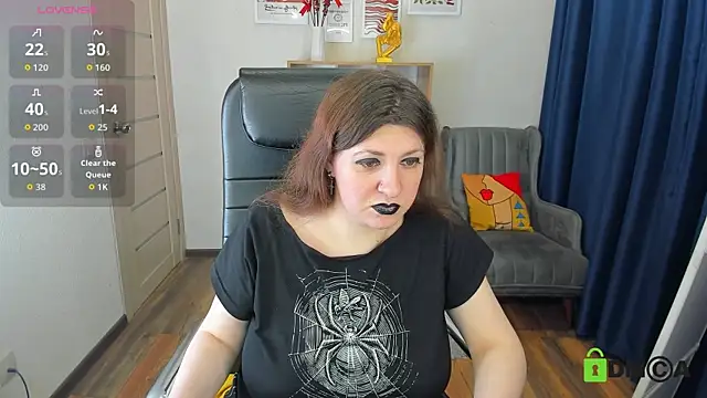 Black Black Rose online show from 06-12-26, 08:19