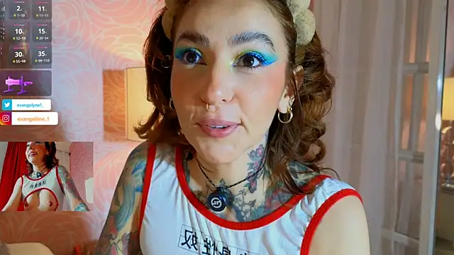 Snapshot of Evangelyne_1 chatting on 06-23-26, 03:54 Evangelyne 1 online show from 06-23-26, 03:54