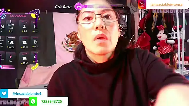 LaInsaciableIntensa online show from 05-15-26, 02:07