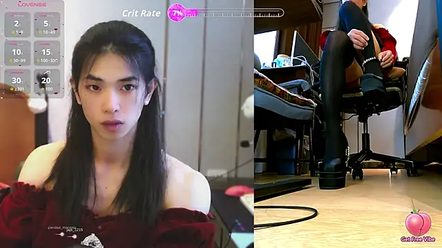 Snapshot of CrytinaSissyCrossdress chatting on 02-23-26, 04:43 CrytinaSissyCrossdress online show from 02-23-26, 04:43