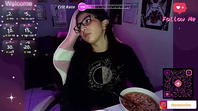 Snapshot of Abysparadise chatting on 06-10-26, 02:34 Abysparadise online show from 06-10-26, 02:34