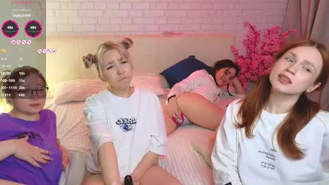 Merlizz Eva Jane Mila Nicole  left to right  online show from 02-09-25, 05:43