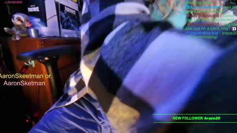 Snapshot of aaronskeetman chatting on 01-18-25, 01:40 Aaron Skeetman online show from 01-18-25, 01:40