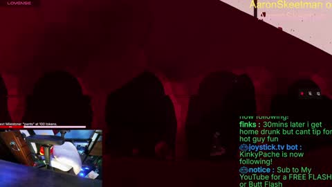 Snapshot of aaronskeetman chatting on 01-23-25, 02:17 Aaron Skeetman online show from 01-23-25, 02:17