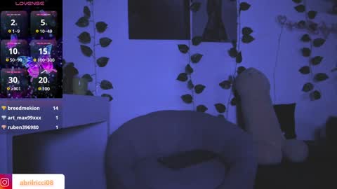 Snapshot of abril_ricci chatting on 01-13-25, 09:19 Abril  online show from 01-13-25, 09:19