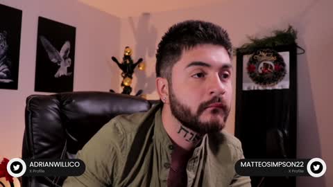 Snapshot of adrianwilliams_ chatting on 01-03-25, 11:12 Adrian Williams online show from 01-03-25, 11:12