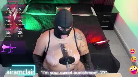 Airam Clair online show from 11-19-25, 08:20