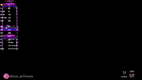 Snapshot of alexa_priincess chatting on 02-26-25, 03:30 online show from 02-26-25, 03:30