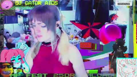 Snapshot of anchew chatting on 10-28-25, 03:43 ANIME NIGHTS JOIN OUR DISCORD  online show from 10-28-25, 03:43