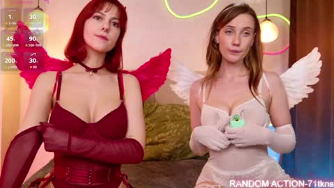 Snapshot of arikajoy chatting on 02-27-26, 07:52 Arika and Monica online show from 02-27-26, 07:52