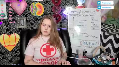 ArtsyHeartsyy online show from 02-06-25, 03:06