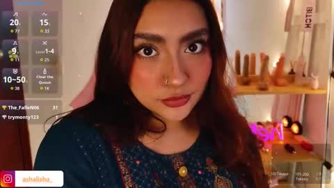 Snapshot of ashalisha chatting on 11-20-25, 02:06 Asha online show from 11-20-25, 02:06