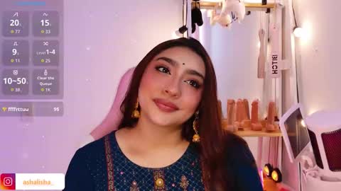 Snapshot of ashalisha chatting on 12-15-25, 02:10 Asha online show from 12-15-25, 02:10