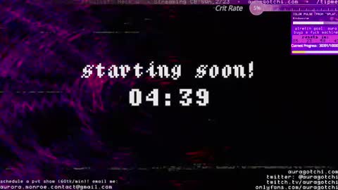 Aurora  Aura online show from 02-23-25, 05:01