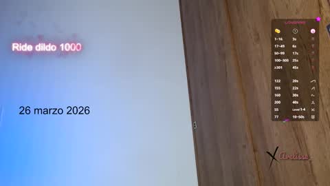 Avelisse online show from 03-26-26, 01:49