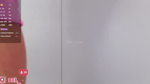 Snapshot of bella_franco chatting on 02-01-25, 06:51 In instagran bel myangel online show from 02-01-25, 06:51