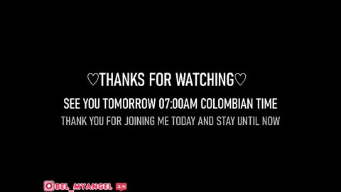 In instagran bel myangel online show from 01-31-26, 07:11