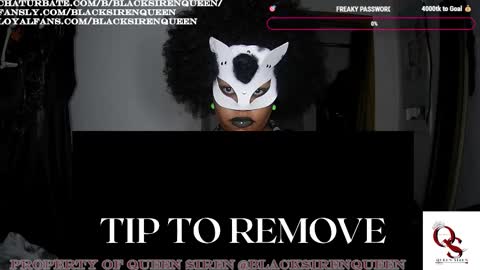 Queen Siren online show from 10-26-25, 10:10