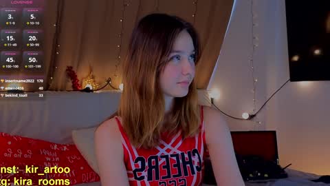 Snapshot of brittcooling chatting on 01-19-25, 07:25 Kira online show from 01-19-25, 07:25