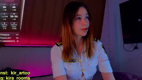 Snapshot of brittcooling chatting on 02-22-25, 09:12 Kira online show from 02-22-25, 09:12