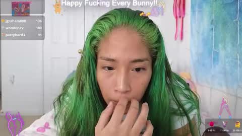 Snapshot of bunnycheekz chatting on 01-08-25, 05:26 Tokki bunny online show from 01-08-25, 05:26