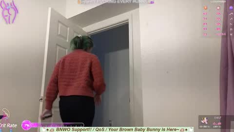 Snapshot of bunnycheekz chatting on 02-21-25, 04:07 Tokki bunny online show from 02-21-25, 04:07