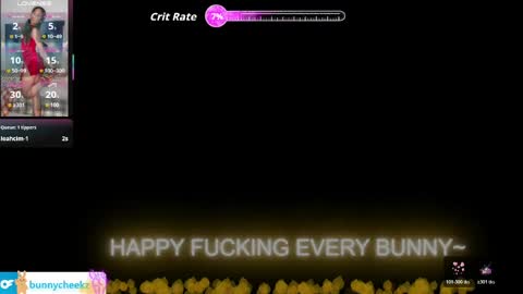 Tokki  bunny  online show from 04-10-26, 02:33