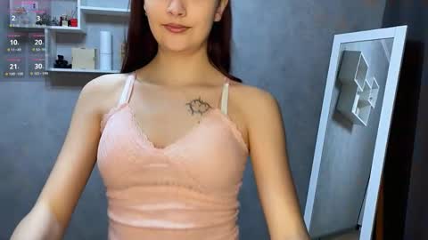 Snapshot of camienevius chatting on 10-15-25, 12:05 Hello My name is Rina im new model here and little but shy but curious. online show from 10-15-25, 12:05