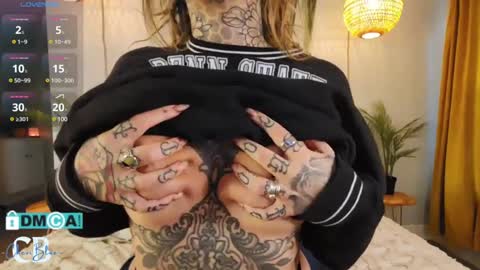 Snapshot of cheviblue chatting on 02-21-25, 03:10 Chevi Blue online show from 02-21-25, 03:10