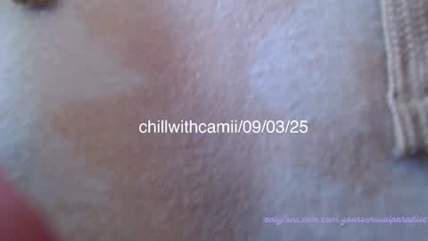 Snapshot of chillwithcamii chatting on 03-09-25, 12:53 yoursensualparadise online show from 03-09-25, 12:53