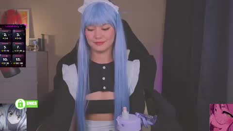 Snapshot of creammeow chatting on 07-22-26, 02:14 Alina online show from 07-22-26, 02:14