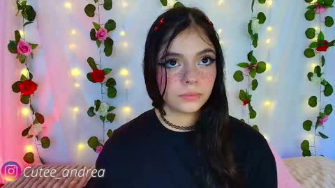 Snapshot of cutee_andrea chatting on 10-19-25, 01:50 Andrea 3 online show from 10-19-25, 01:50