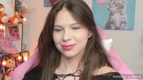 Snapshot of cutierori chatting on 01-16-25, 02:09 Rori  Instagram cutierori  online show from 01-16-25, 02:09