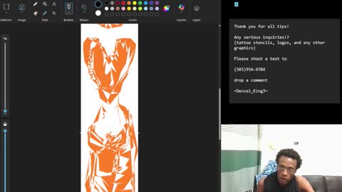 Denzel King3 online show from 10-23-25, 09:52