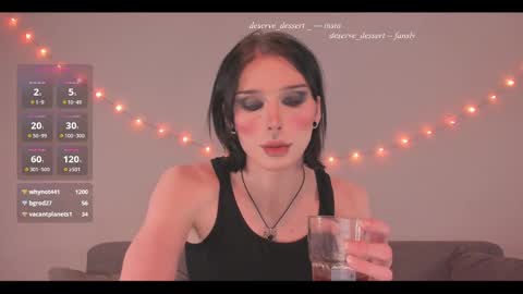 Snapshot of deserve_dessert chatting on 03-01-25, 03:16 Domi online show from 03-01-25, 03:16