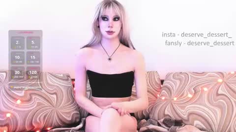 Snapshot of deserve_dessert chatting on 11-16-25, 10:32 Domi online show from 11-16-25, 10:32