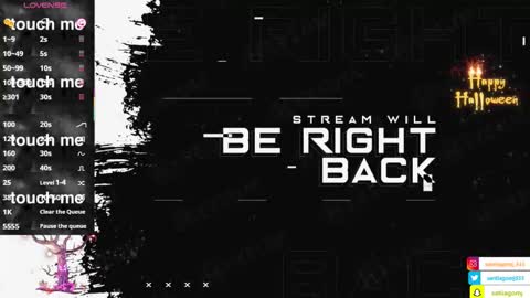 SANTI  independent model online show from 10-28-25, 02:15